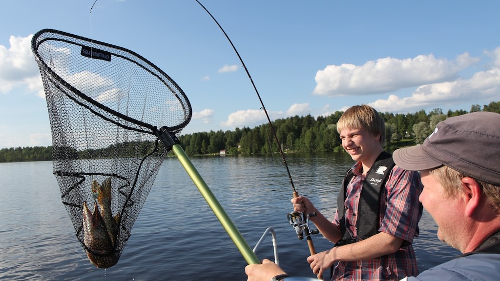 Fishing in Puumala